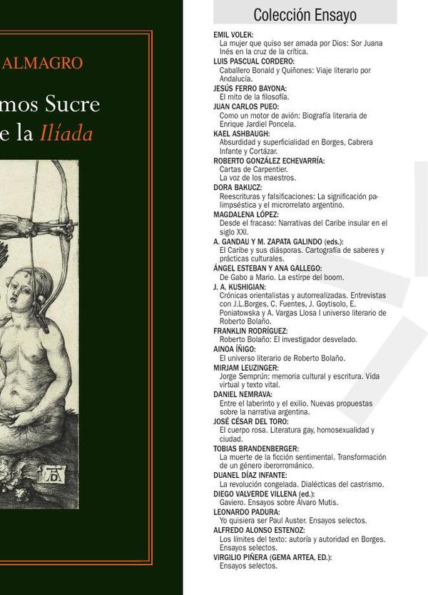 José Antonio Ramos Sucre y el heroísmo de la Ilíada