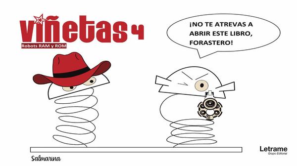Viñetas 4. Robots Ram y Rom