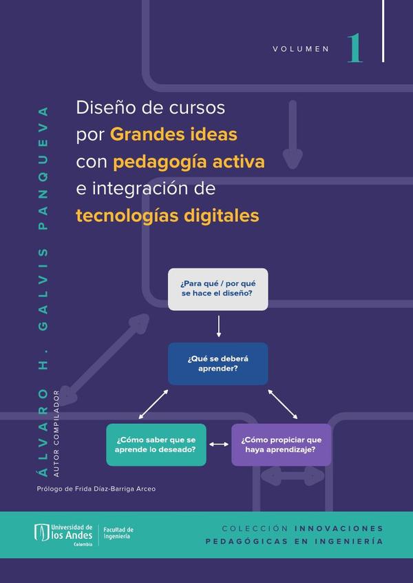 Diseño de cursos  por Grandes ideas con pedagogía activa e integración de  tecnologías digitales . Tomo I