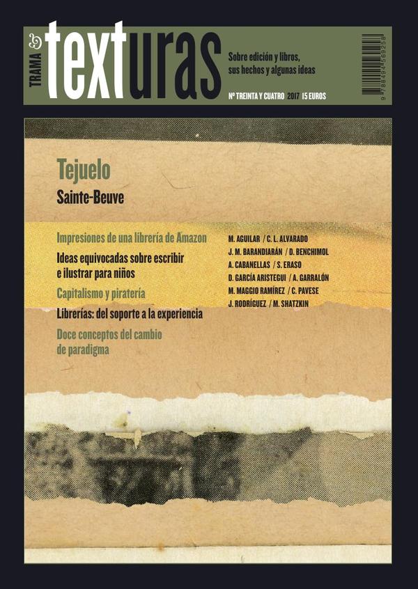 Texturas 34: literatura industrial, librerías, Amazon