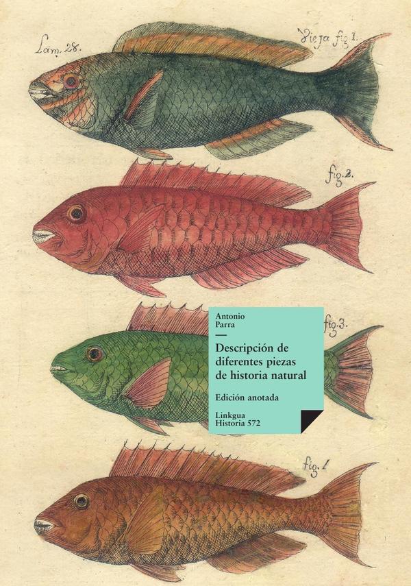 Descripción de diferentes piezas de historia natural