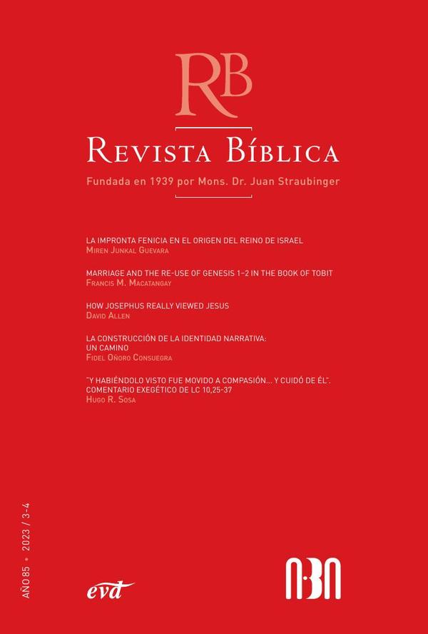 Revista Bíblica 2023/3-4 - Año 85