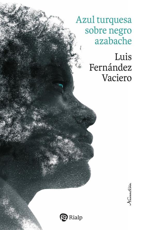 Azul turquesa sobre negro azabache