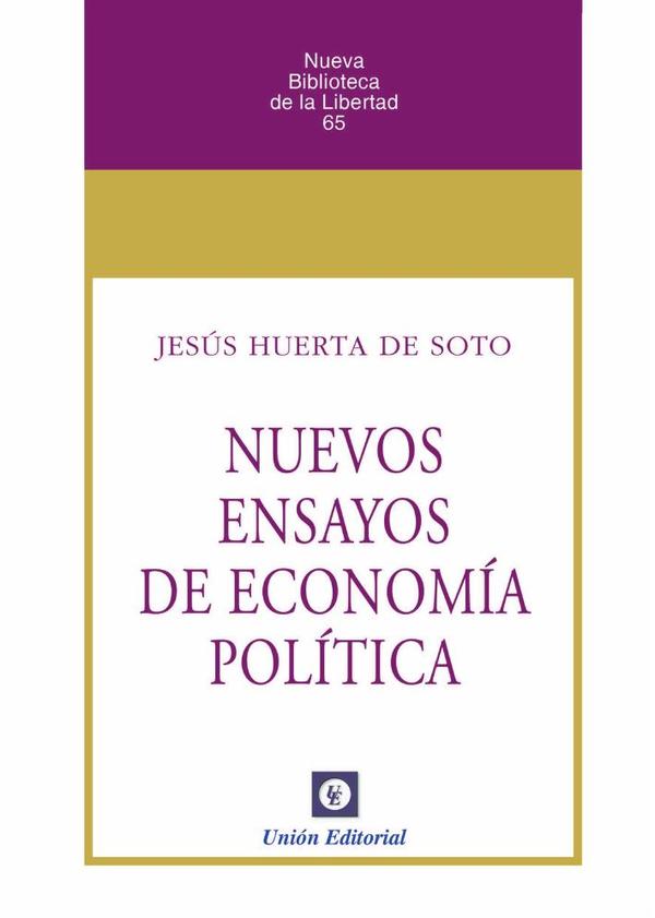 N.º 65: nuevos ensayos de economía política (uepod)