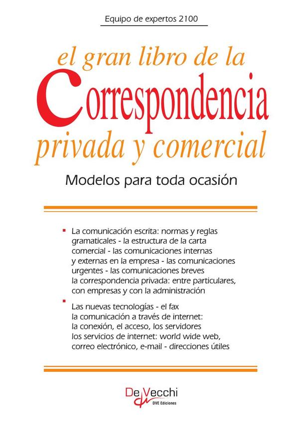 El gran libro de la correspondencia privada y comercial