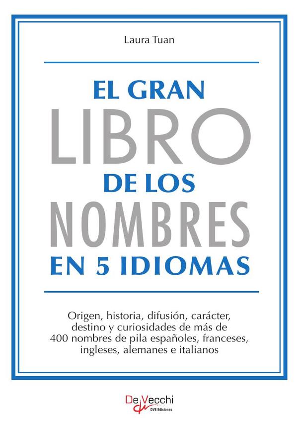 El gran libro de los nombres en 5 idiomas