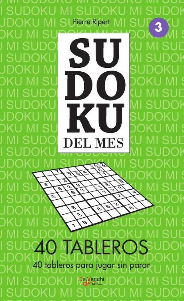 Sudoku del mes 3 - 40 tableros