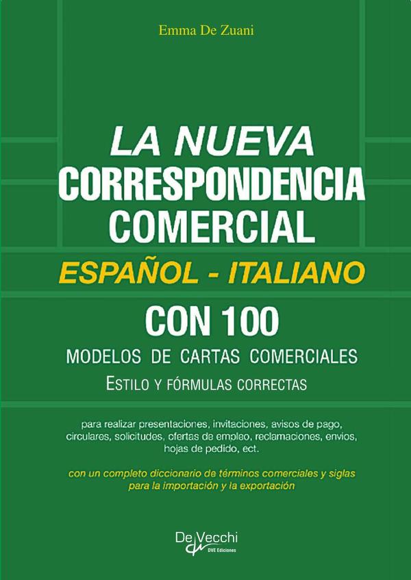 La nueva correspondencia comercial Español - Italiano