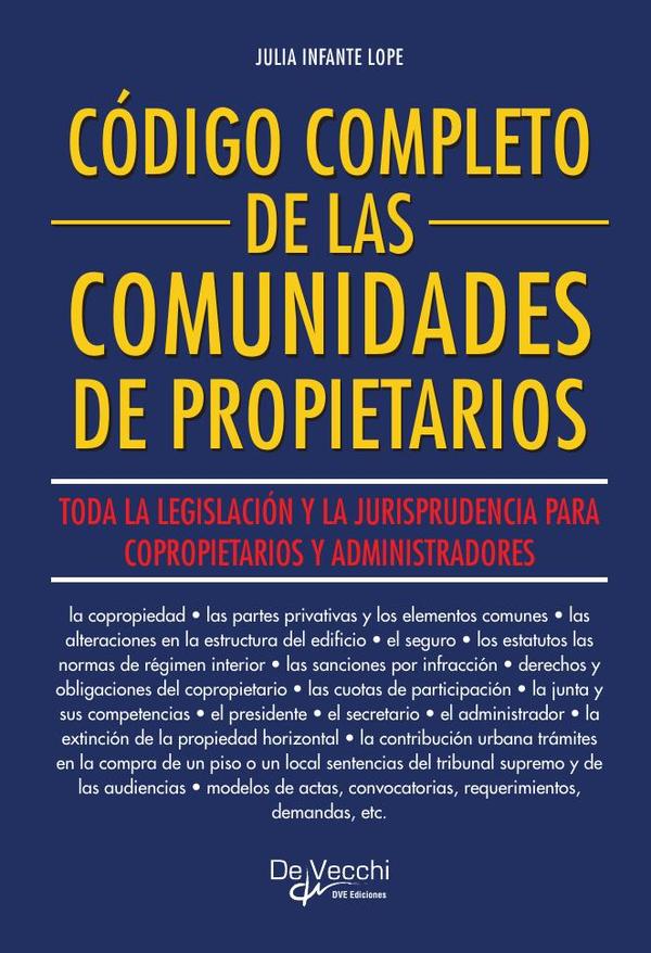 Código completo de las comunidades de propietarios