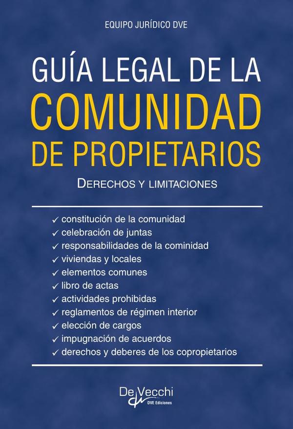 Guía legal de la comunidad de propietarios