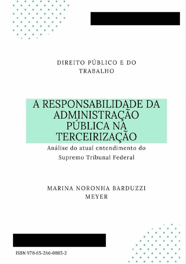 A Responsabilidade Da Administração Pública Na Terceirização