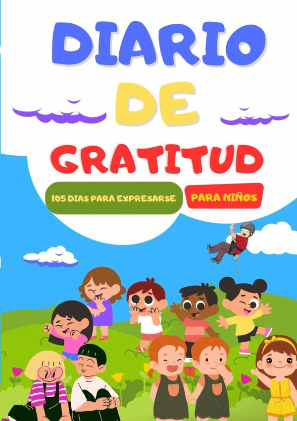 Diario De Gratitud  Para Niños