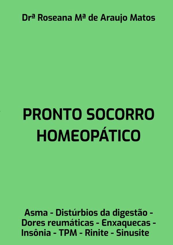 Pronto Socorro Homeopático