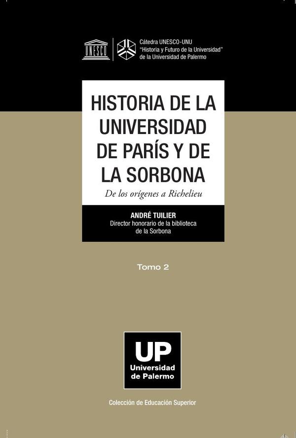 Historia de la Universidad de París y de la Sorbona tomo 2