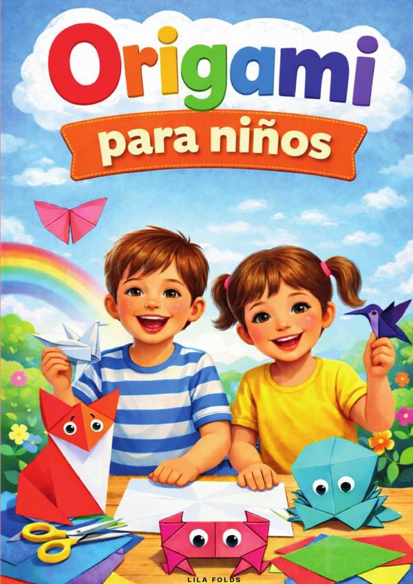 El Libro Origami para Niños - Manualidades de Papiroflexia para Niños a todo color - más de 40 Origamis bonitos y fáciles - Bonus: Video tutoriales para cada figura