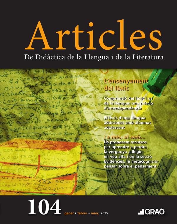 L'enseyament del lèxic - Articles – núm. 104
