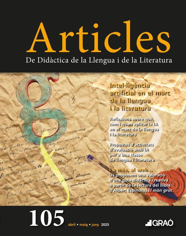 Intel·ligència artificial en el marc de la llengua i la literatura - Articles – núm. 105
