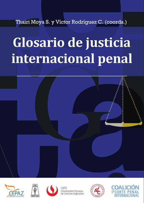 Glosario de justicia internacional penal