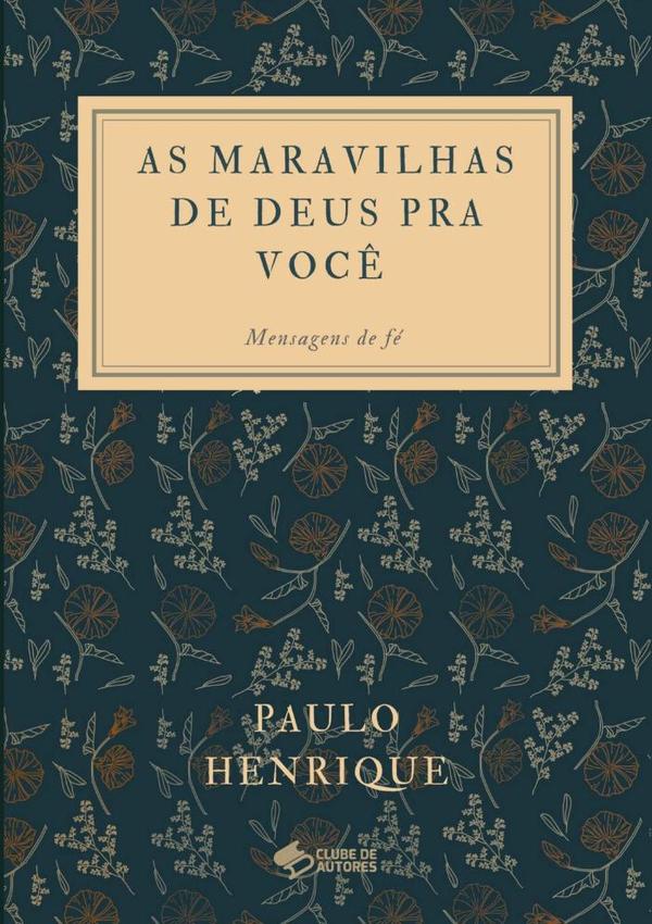 As Maravilhas De Deus Pra Você