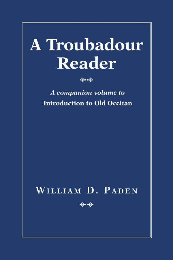 A Troubadour Reader