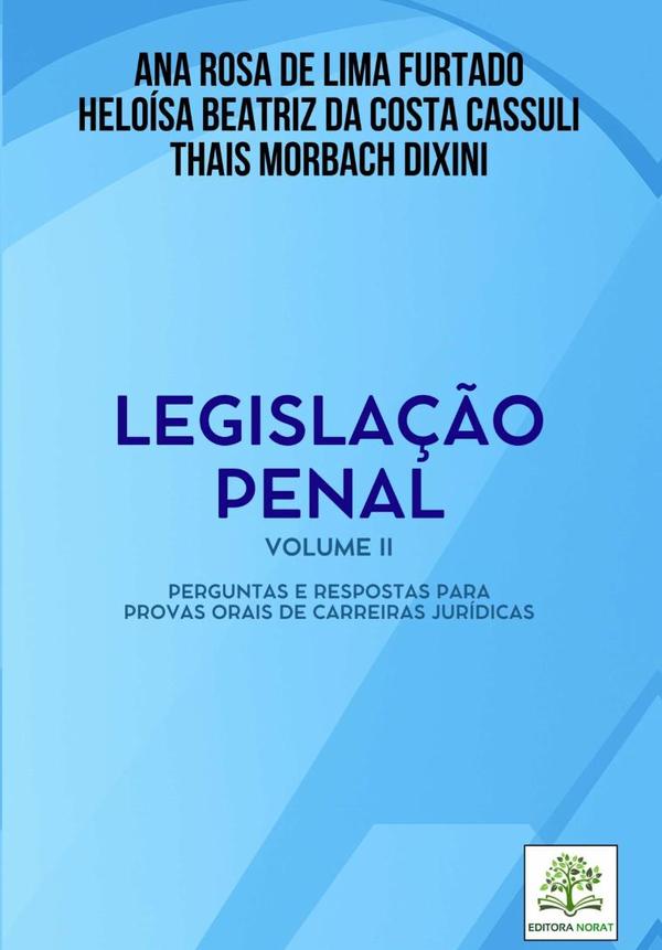 Legislação Penal - Volume Ii