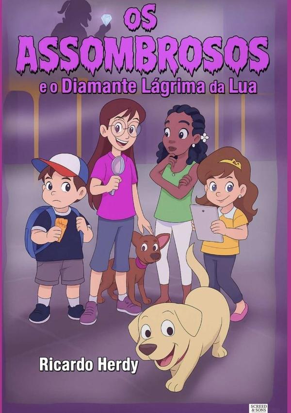 Os Assombrosos E O Diamante Lágrima Da Lua