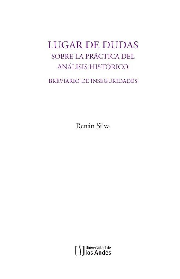 Lugar de dudas