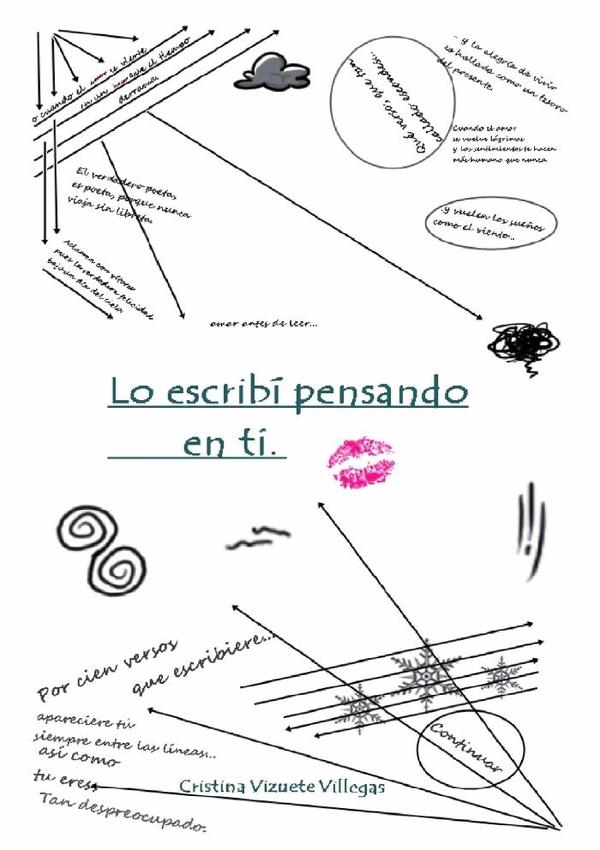 Lo escribí pensando en ti