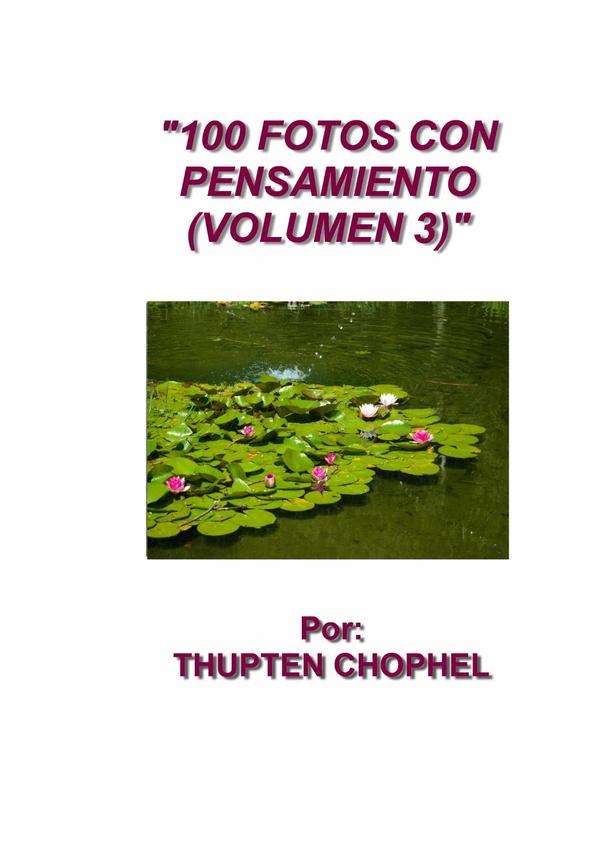 100 fotos con pensamiento   (volumen 3)
