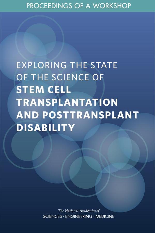 Exploring the State of the Science of Stem Cell Transplantation and Posttransplant Disability