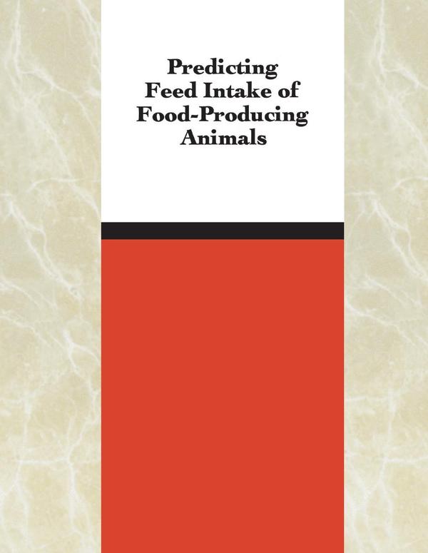 Predicting Feed Intake of Food-Producing Animals