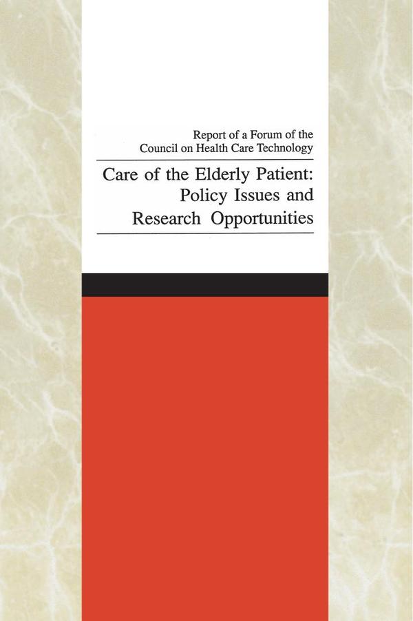 Care of the Elderly Patient