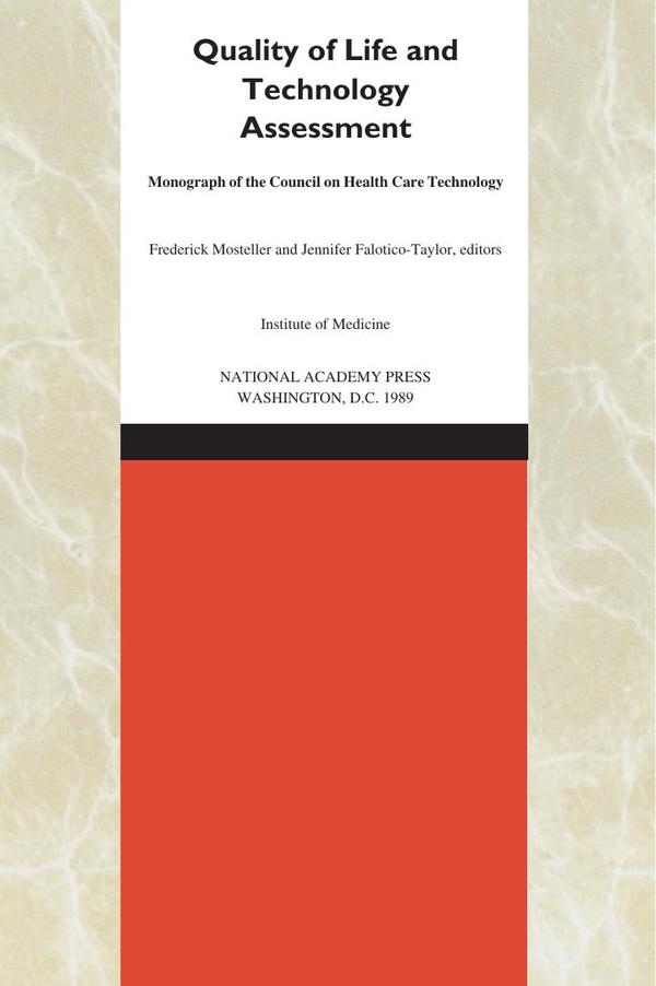 Quality of Life and Technology Assessment