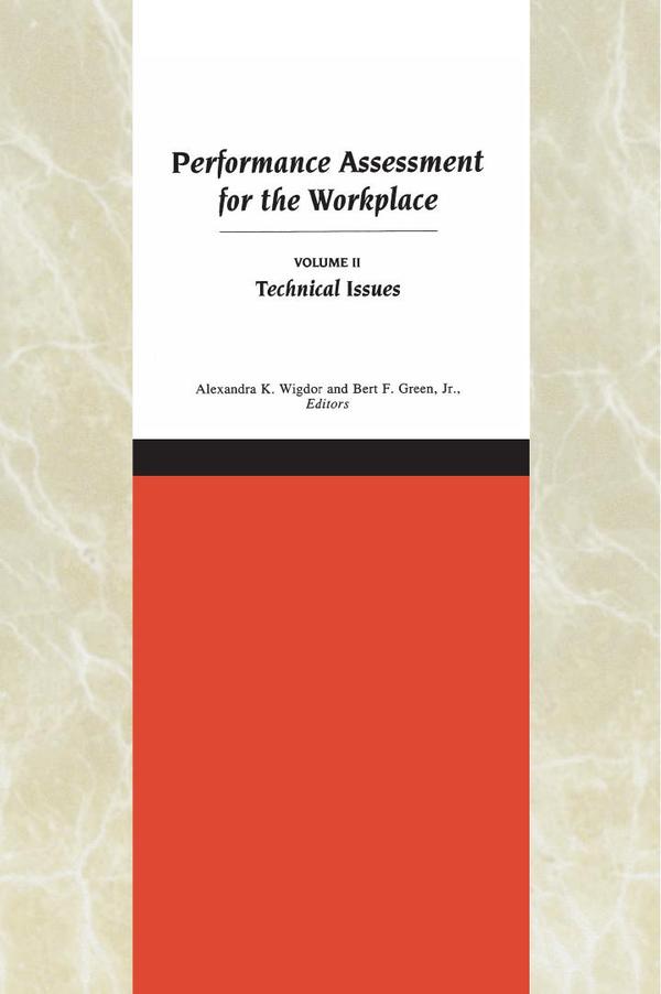 Performance Assessment for the Workplace, Volume II
