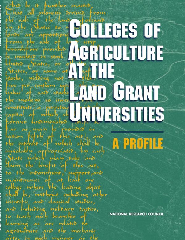 Colleges of Agriculture at the Land Grant Universities