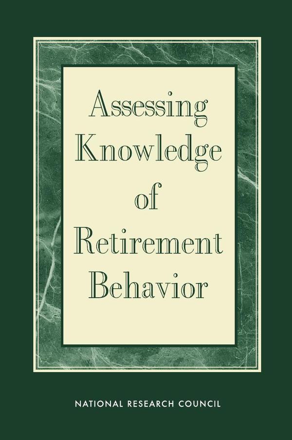 Assessing Knowledge of Retirement Behavior