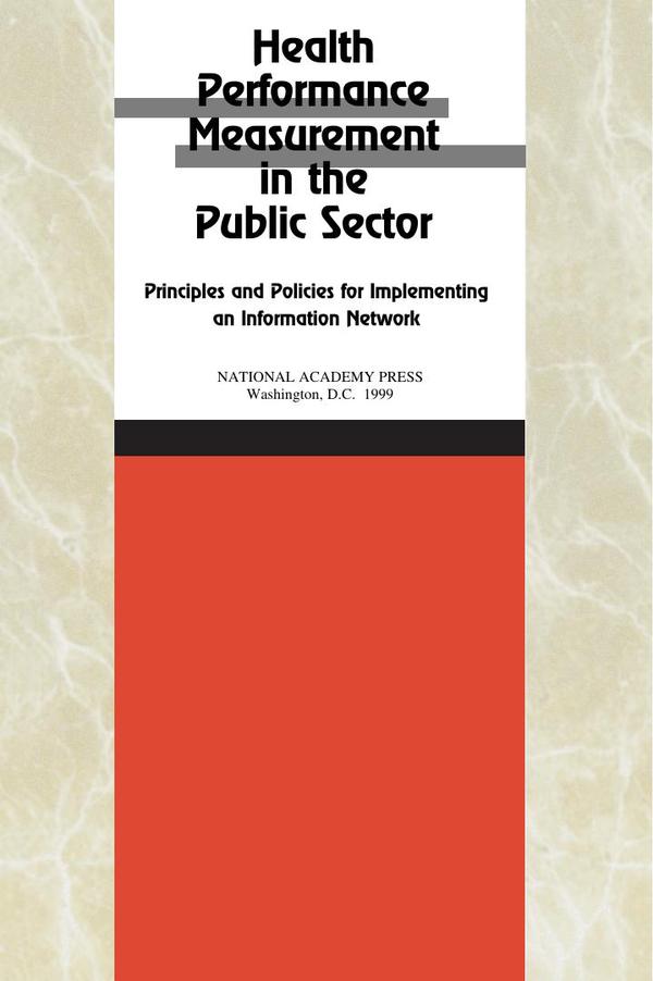 Health Performance Measurement in the Public Sector