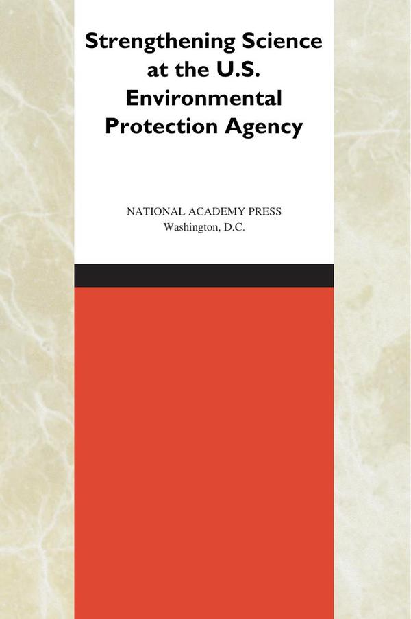 Strengthening Science at the U.S. Environmental Protection Agency