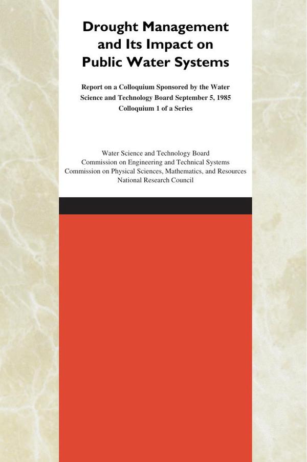 Drought Management and Its Impact on Public Water Systems