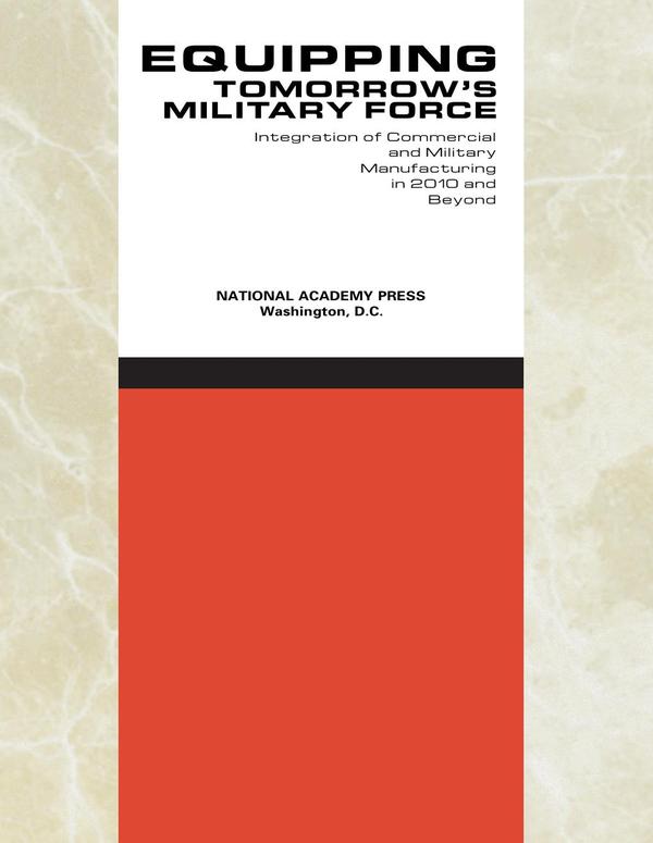 Equipping Tomorrow's Military Force