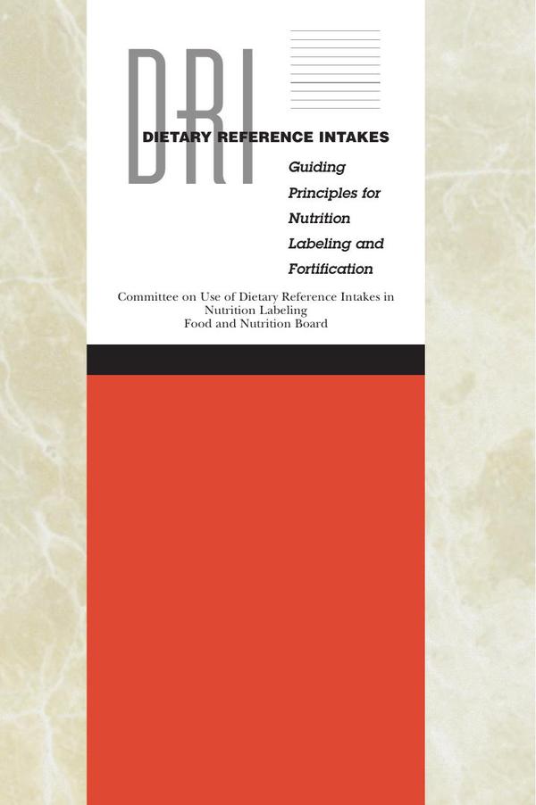 Dietary Reference Intakes