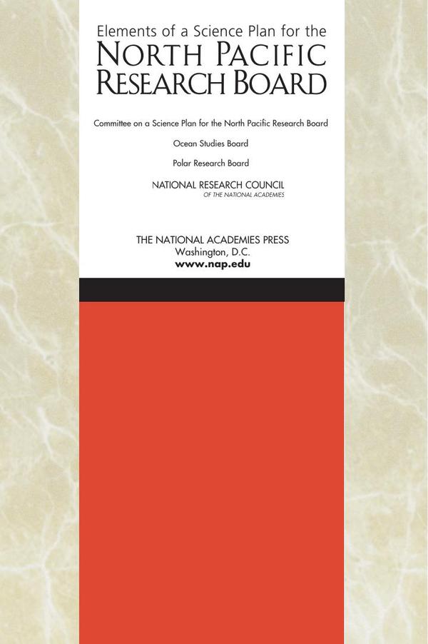 Elements of a Science Plan for the North Pacific Research Board