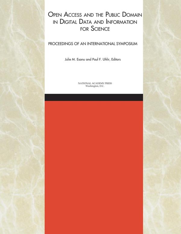 Open Access and the Public Domain in Digital Data and Information for Science