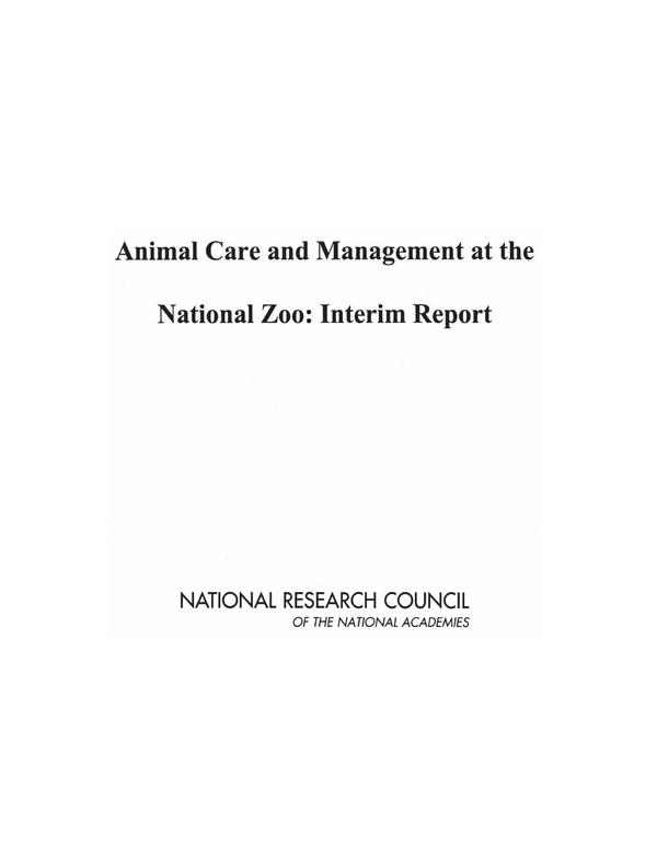 Animal Care and Management at the National Zoo