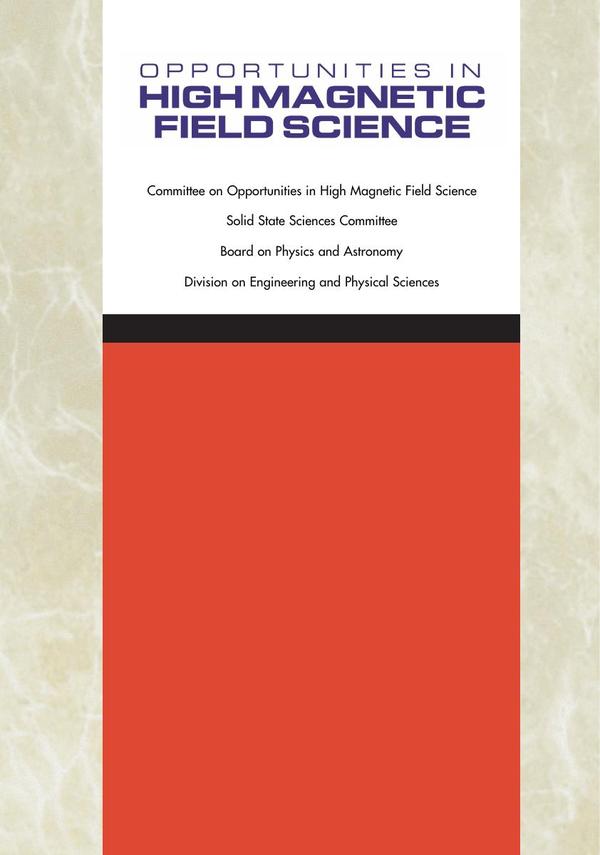Opportunities in High Magnetic Field Science