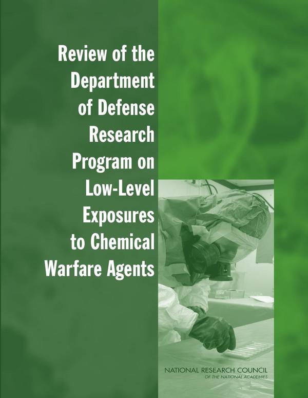 Review of the Department of Defense Research Program on Low-Level Exposures to Chemical Warfare Agents