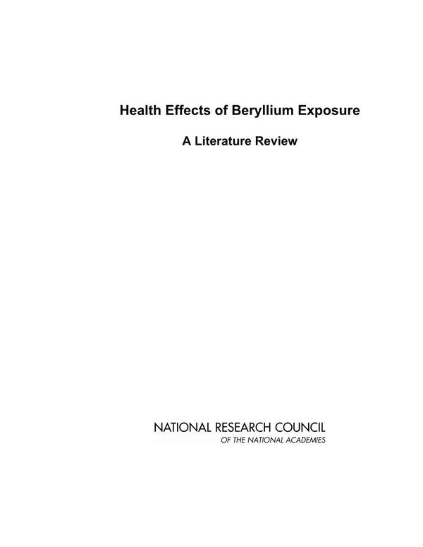 Health Effects of Beryllium Exposure