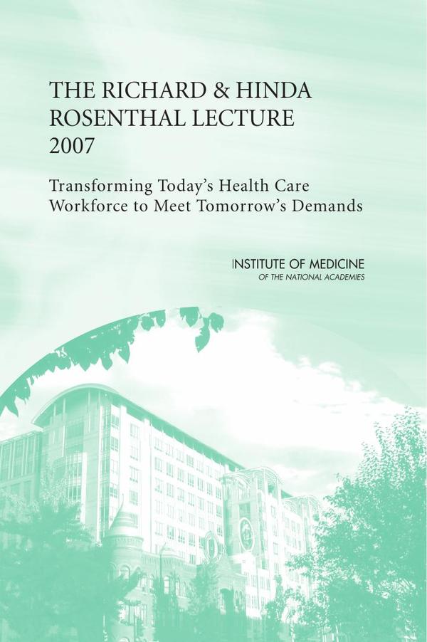 The Richard and Hinda Rosenthal Lecture 2007