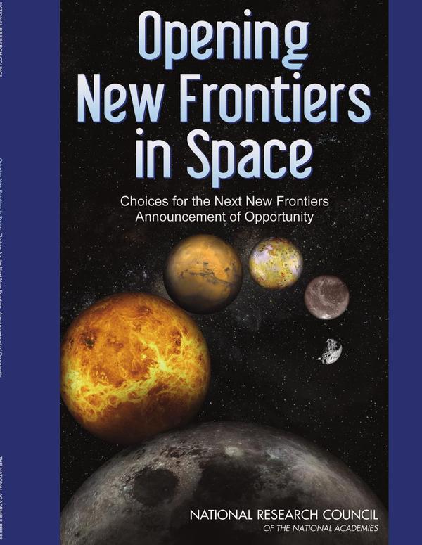 Opening New Frontiers in Space