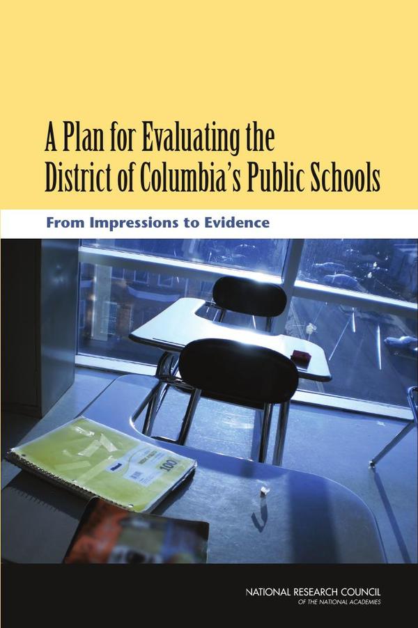 A Plan for Evaluating the District of Columbia's Public Schools